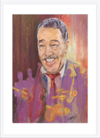 Portrait de Duke Ellington encadré