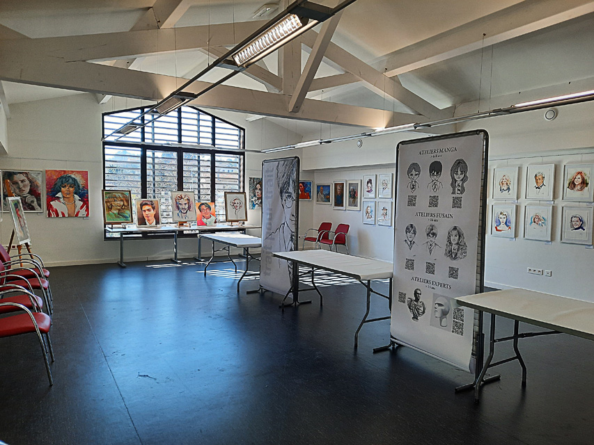 Salle d'exposition 